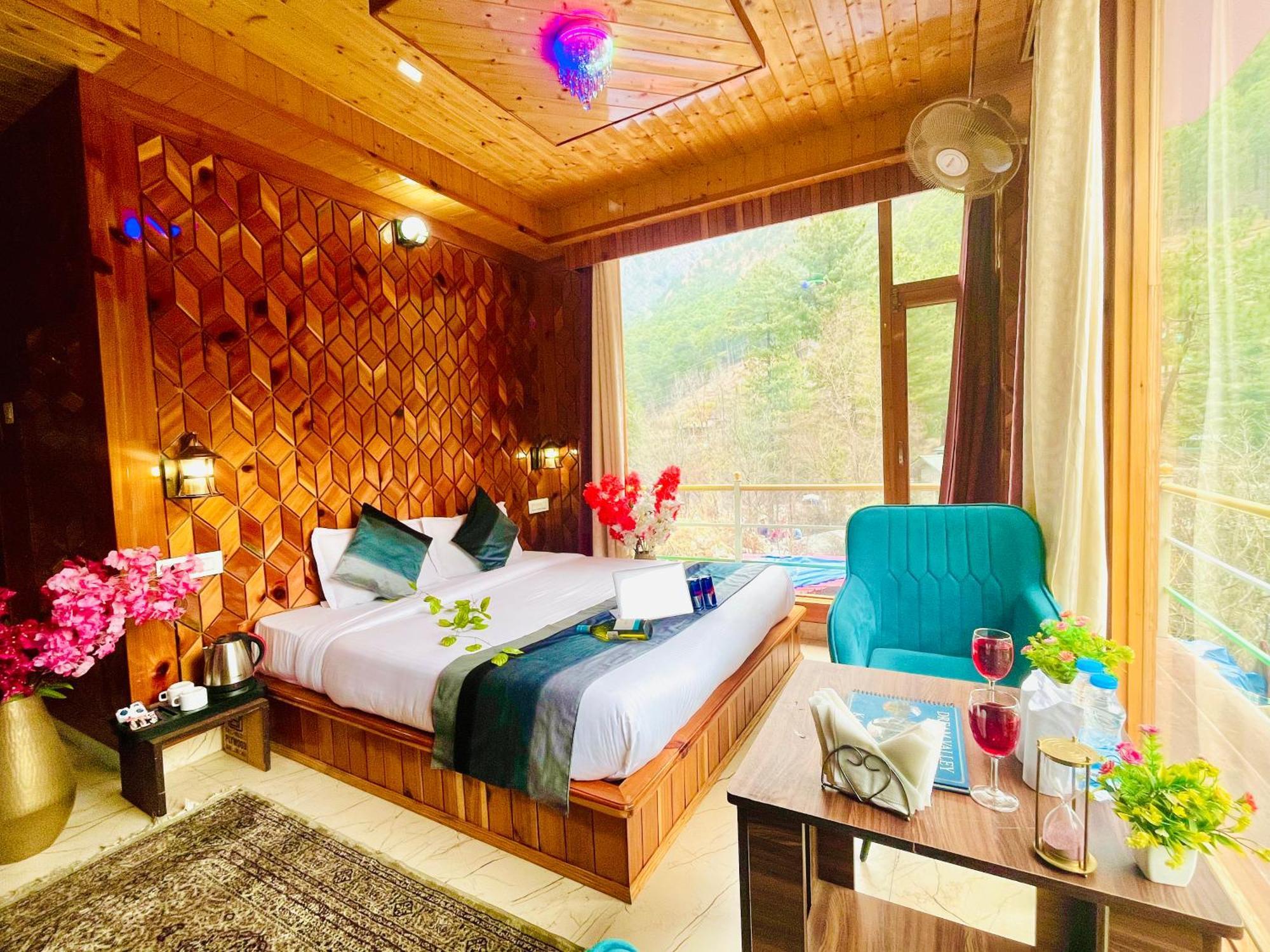 Hotel Dream Valley Kasol #Near Mall Road #River View #Parking #Gaming Zone #Open Terrace #Restaurant Kültér fotó